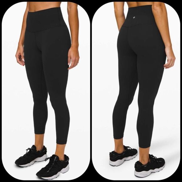 Lululemon Align Pant 25" size 6 NWOT Black Leggings - Picture 2 of 4